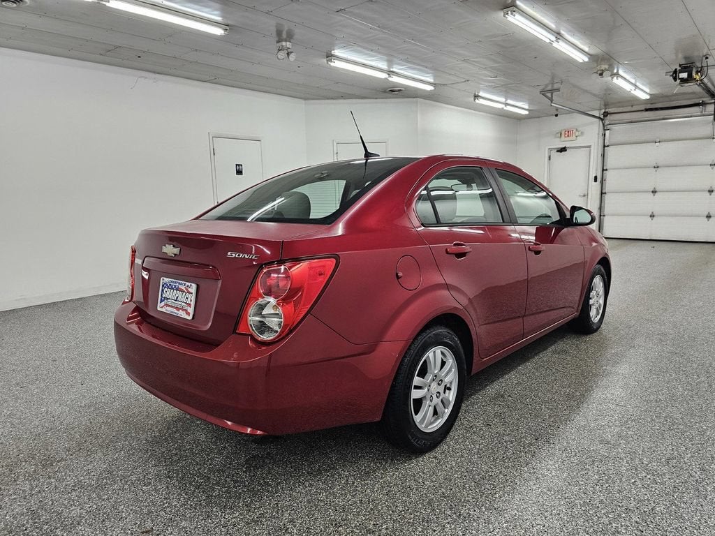 2012 Chevrolet Sonic — interior view