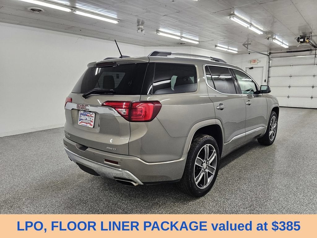 2019 GMC Acadia — interior view