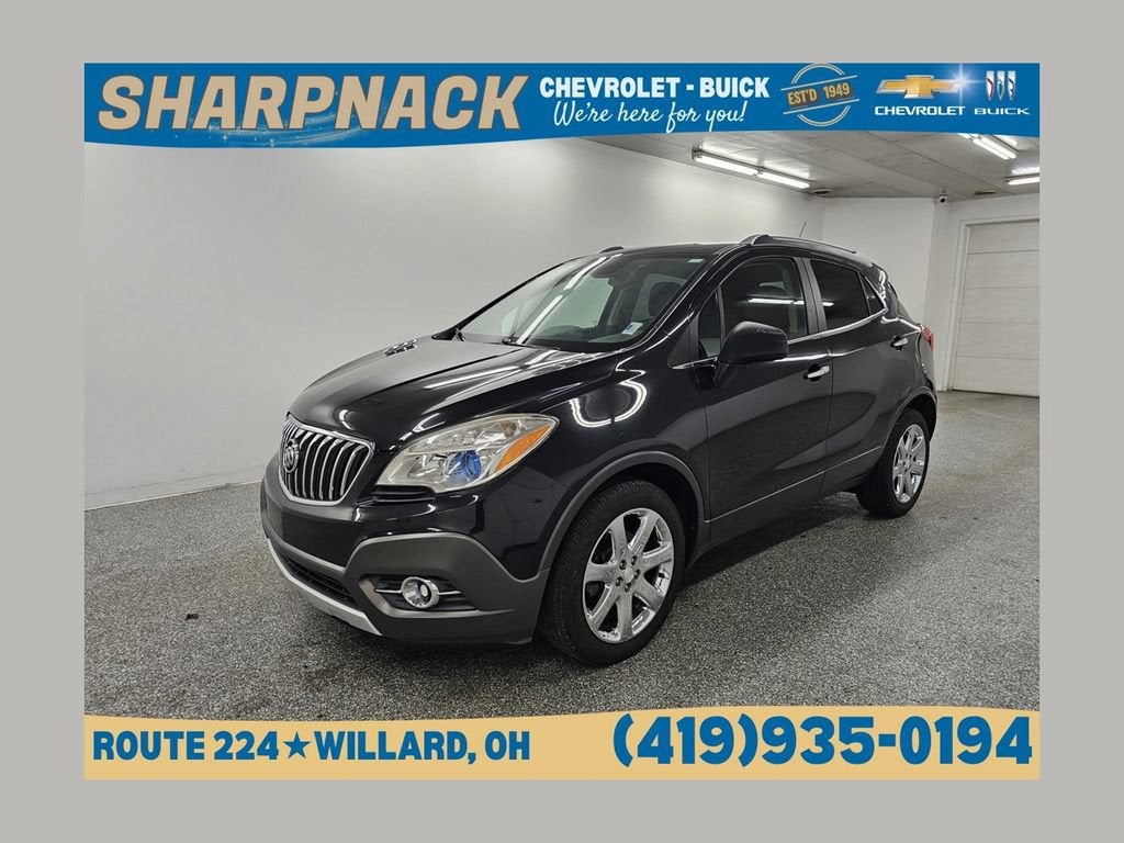 2013 Buick Encore Leather in (Additional Charge - Premium Paint. Includes (Bt3) Dark Argent Metallic Lower Accent Color.) — front...